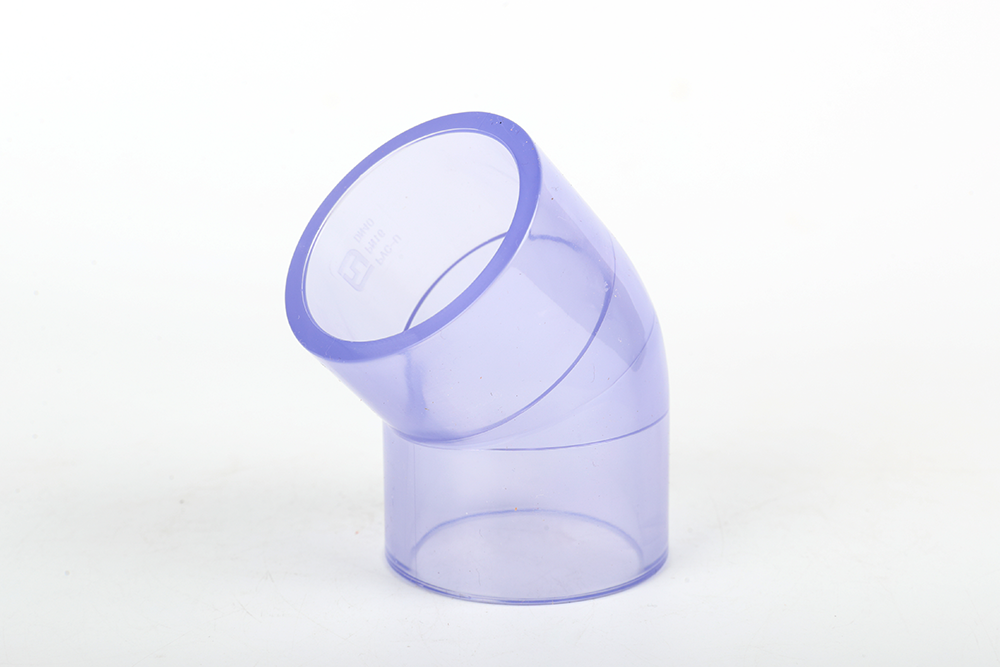 馆陶透明45° 弯头